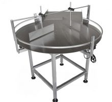 Толығымен автоматты бөтелкеден бас тарту Динамикалық айналмалы жұмыс үстелі